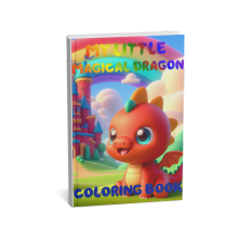 My Little Magical Dragon Coloring Book